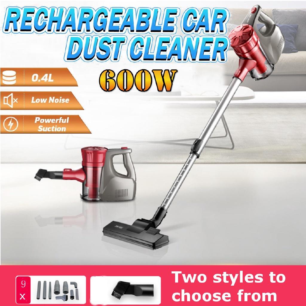 600W 0.8L Multifunctional Ultra-quiet Vacuum Cleaner Handheld Dust Collector Powerful Dust Catcher Mite Remover Home Cleaner