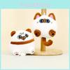 Adorable Mini Plush Dog And Cat Keychain Soft Cuddly Stuffed Animal Toy