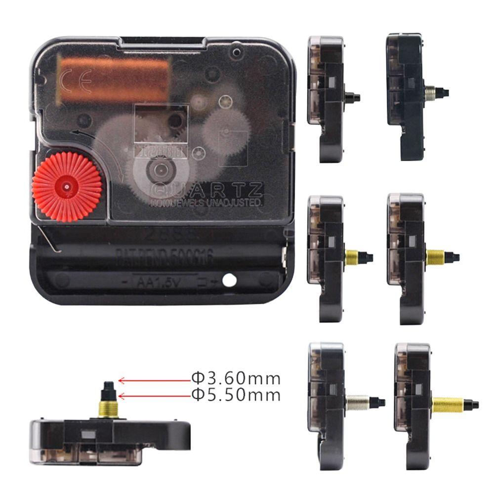 Tichý skenovací mechanismus pro domácí dekoraci, strojek hodinek, strojek hodin, díly pro quartzové hodiny