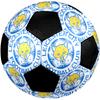 SIZE 5 Leicester City FC Soccer Ball Colorful All Ages Machine Stitched PVC Competition Ready Durable High-Bounce