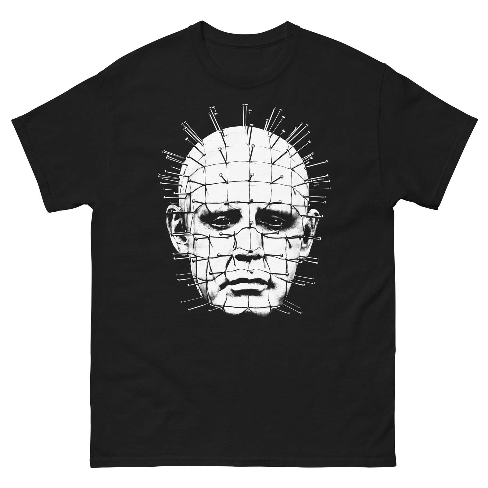Hellraiser Pinhead cult horror film fan art t-shirt XL