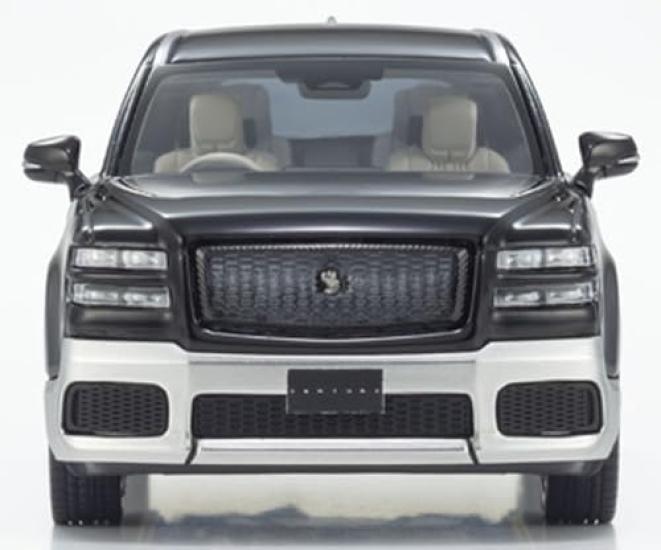 Kyosho Original Scale Toyota Century with Fromage Finished KS03926BS 1/43 (Rinpo) (Black/Silver) Interior, Model,