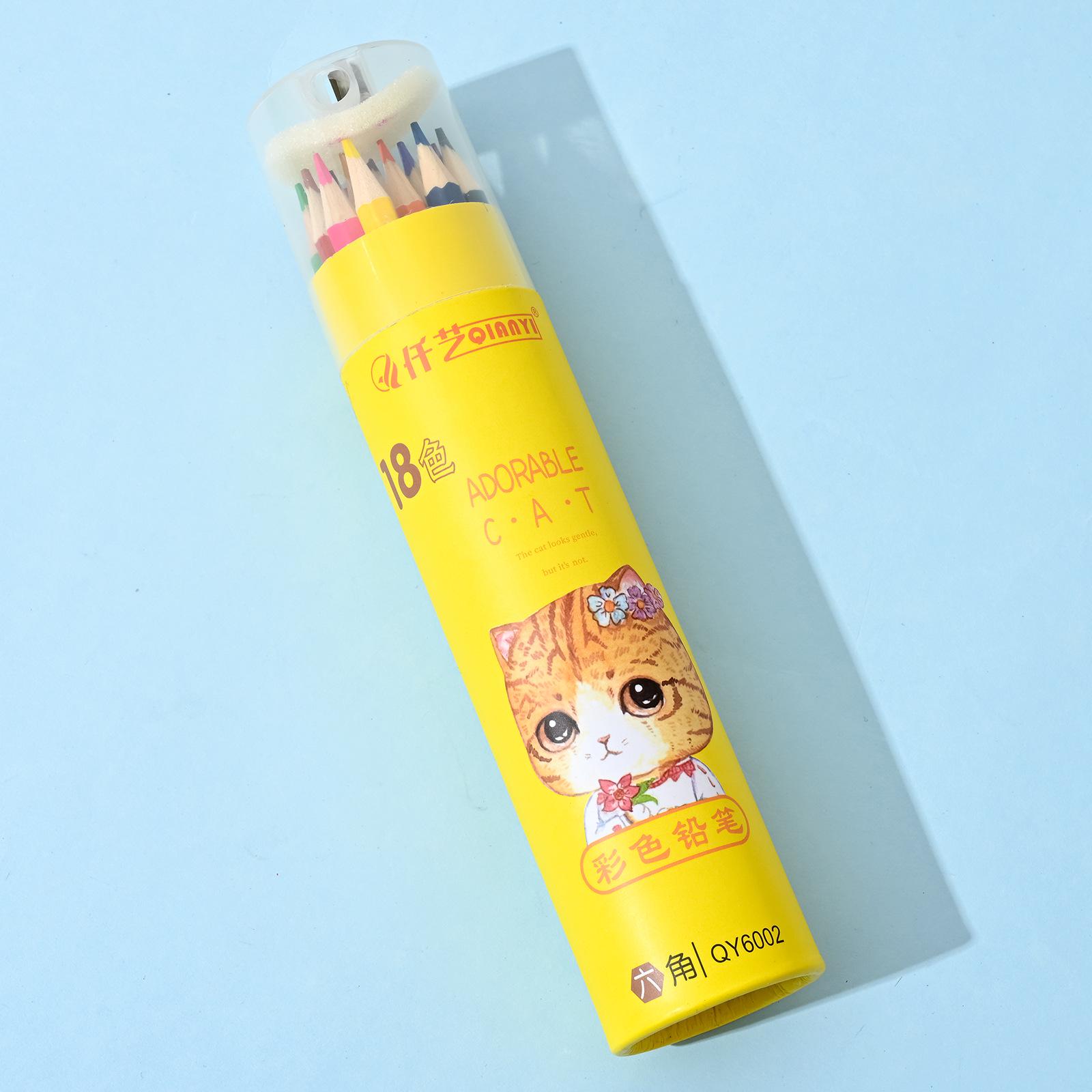 

Цветные карандаши Qianyi: 180 масляных и 72 водорастворимых цветных карандаша для начинающих и детей 3B