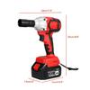 800N.M 288VF Max Brushless Impact Wrench 15000mAh Li-ion Battery Brushless Motor Electric Wrench Power Tool With Charger Sleeve+Charger