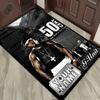 Name Custom 50 cent Carpet Rug for Living Room Bedroom Home Sofa Decoration,Kids play Non-slip Floor Mat
