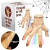 Horreur Halloween Électrique Rampante Prothèse Main Halloween Extérieur Lumière Fausse Main Accessoire Décoration Accessoires Costume Effrayant Farce Fête