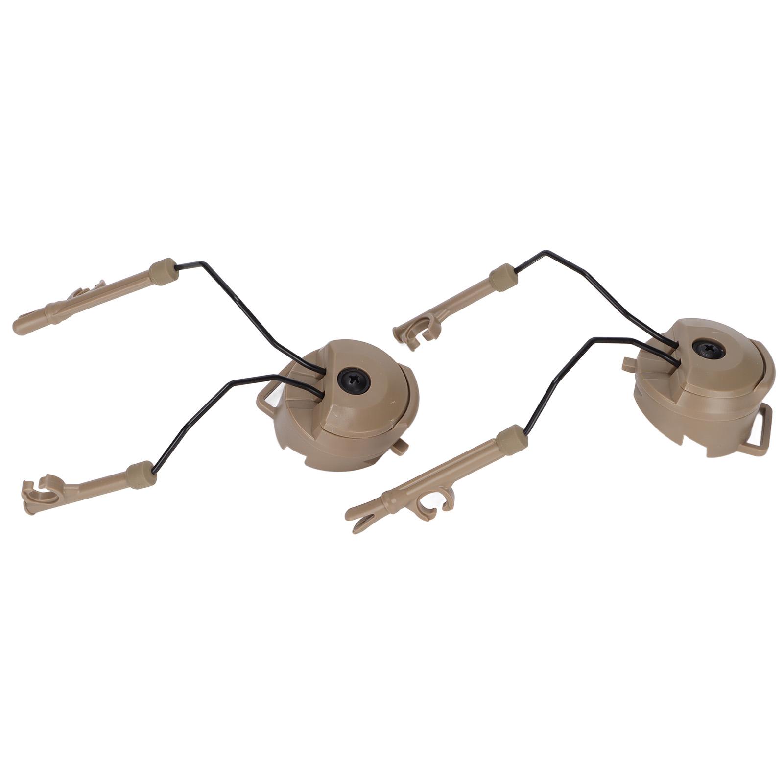 

Адаптер для дуговой направляющей шлема, держатель для гарнитуры, подвесной кронштейн для наушников для Comtac I II для MSA для коричневый