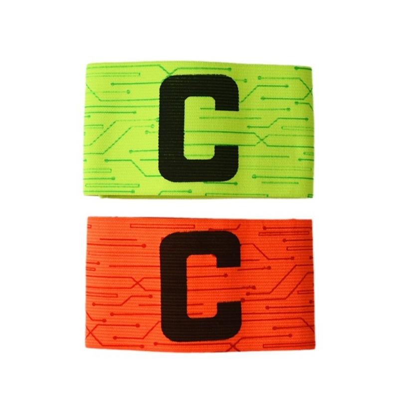 Comfortable Elastic Soccers Captain Armband Professional Football Captain Arm Bands Adjustable Soccer Armband Bands