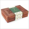 Octavius Indian Tea Collection Wooden Caddy - 600 Gm (200Gm Each) | Tea Gift Sets | Assortment of 3 Black Loose Leaf Teas | Perfect for Tea Lovers