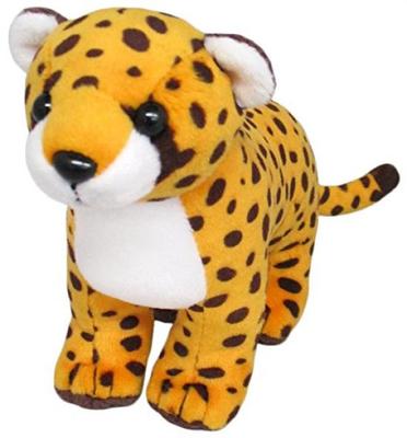 Sanei Boeki Original Plush Toy: Cheetah, W5.5 X D15 X H11.5cm