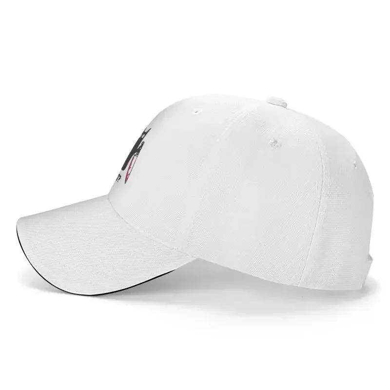 Custom Funny Halloween Cat What Baseball Cap for Men Women Adjustable Murderous Cat With Knife Dad Hat Outdoor