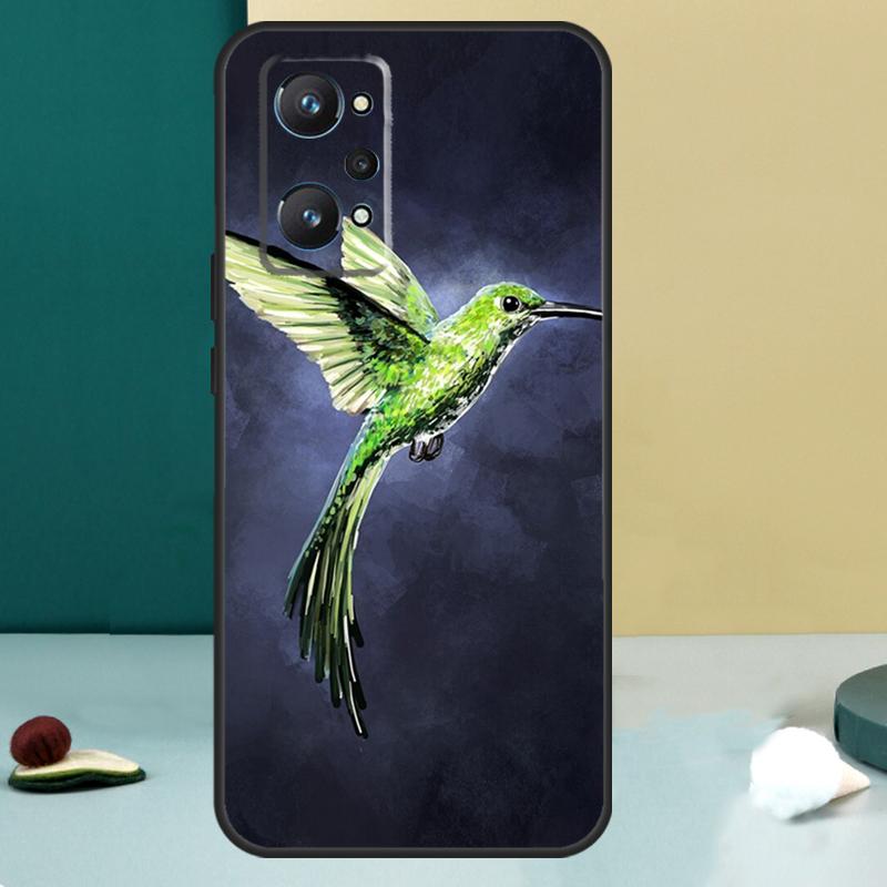 Lovely Birds Hummingbird For Realme 11 10 12 13 14 Pro Plus GT 7 6 5 Pro GT 6T C67 C61 C53 C51 C21Y C25S C75 C55 Case