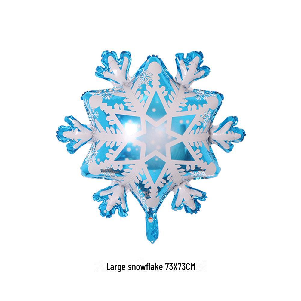 Christmas Tree Snowflake Aluminum Film Balloons for Party Decoration