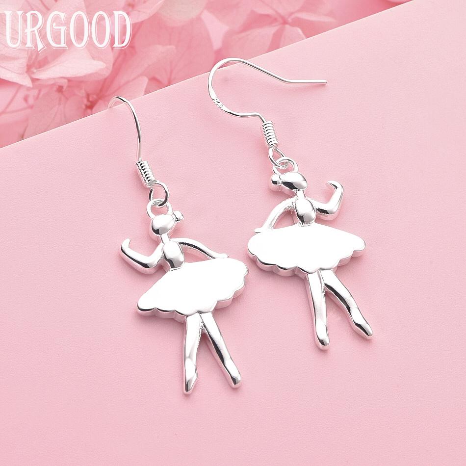 

Милые серьги из стерлингового серебра 925 пробы, свадебные украшения