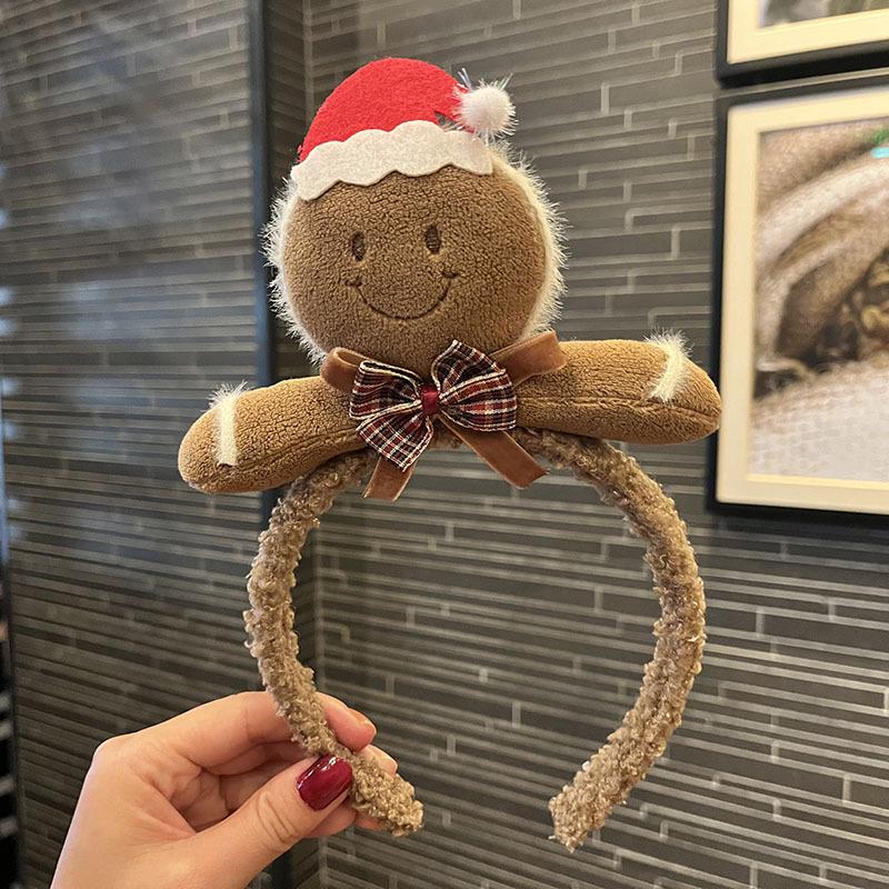 Serre-tête bois de renne de Noël Pince à cheveux pour filles - Accessoires d'habillage de vacances