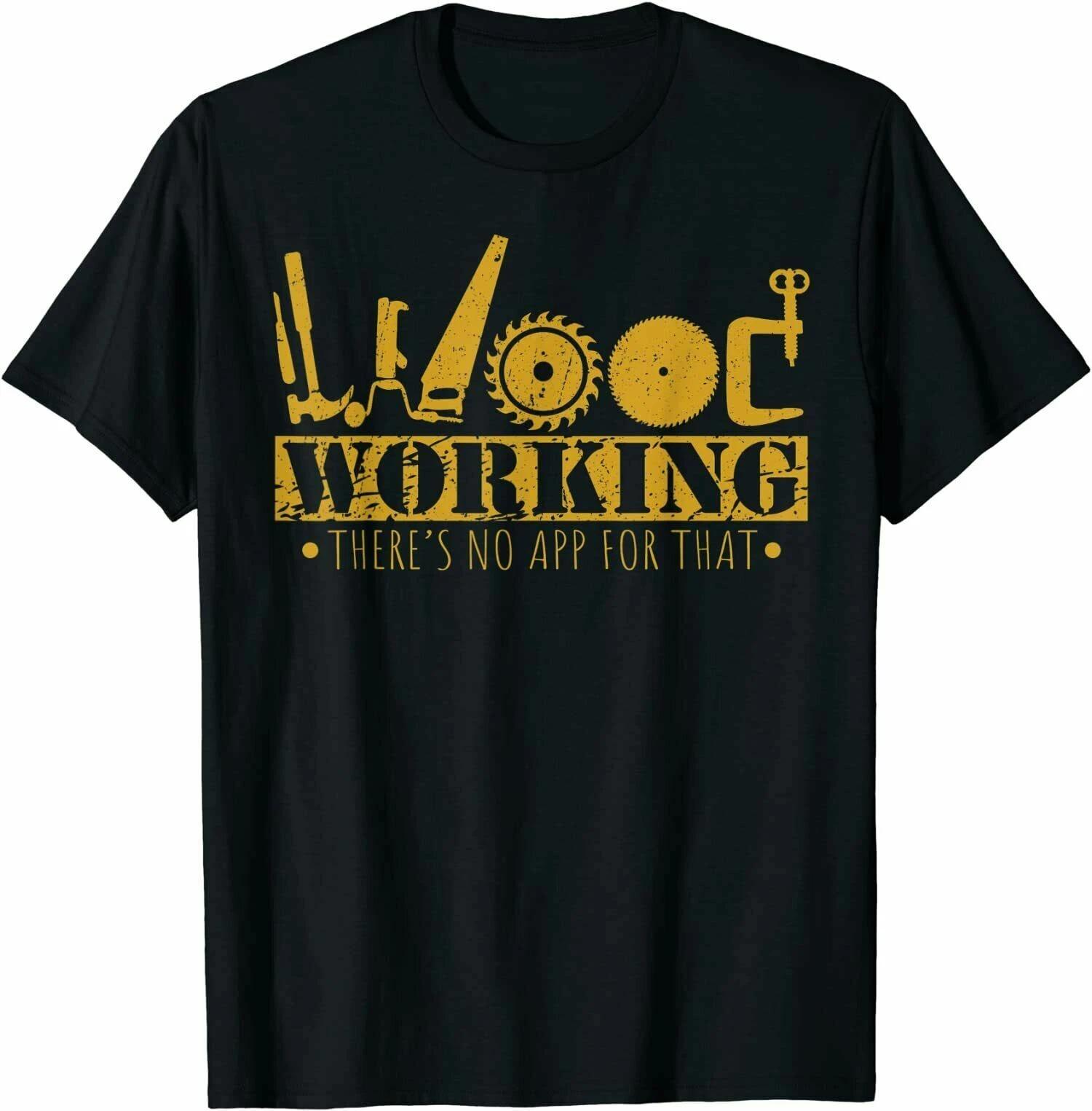 Men s and Women s T-shirts NEW LIMITED Contractor Gift Woodworking Tools Wood Worker Tee T-Shirt Size S-3XL M
