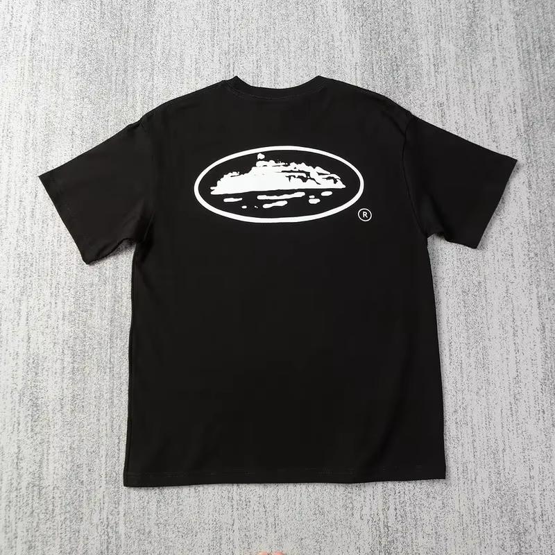 Sommer Neues Kleines Boot Bedrucktes Kurzarm-T-Shirt Locker Rundhals Atmungsaktiv Halber Ärmel Lässig Mode Marke