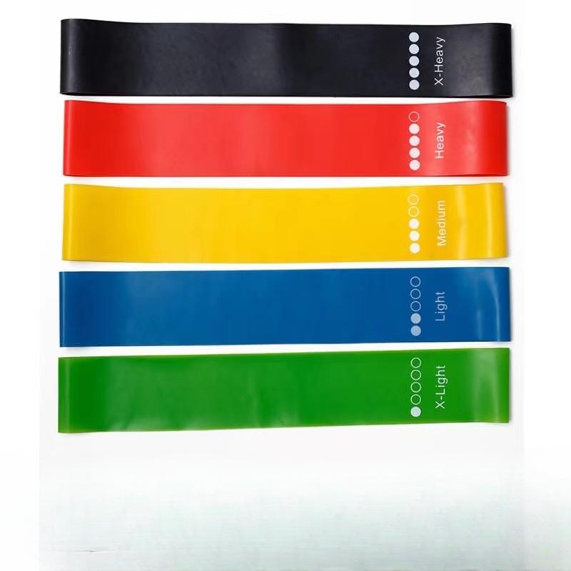 Yoga Tension Belt Fitness Elastic Resistance Belt Squat Tension Ring Stretching Exercise Belt Home Gym Yoga Strap