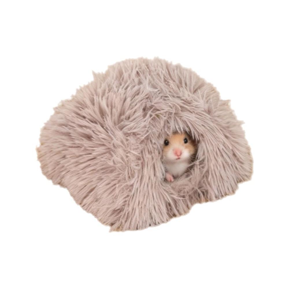 Soft Rabbit Sleeping Nest Comfortable Mouse Bed House Hamster Cave Hamster Cage  Autumn Winter