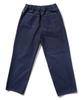 GAKKAI UNIONS Single-Pleat Wide Elastic Denim Pants Indigo