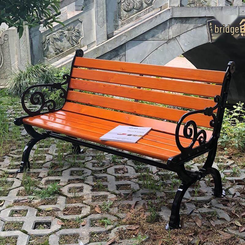Jun Ding Ying Anti-corrosion Wood Garden Bench