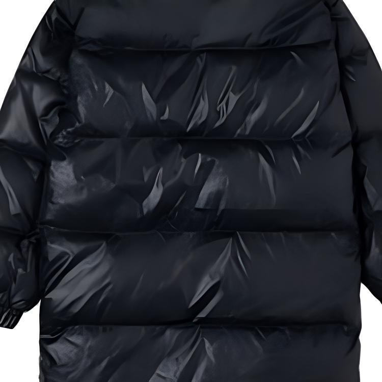 Converse Down Jackets Women's Black Hooded Moderate Other 10021989-A02