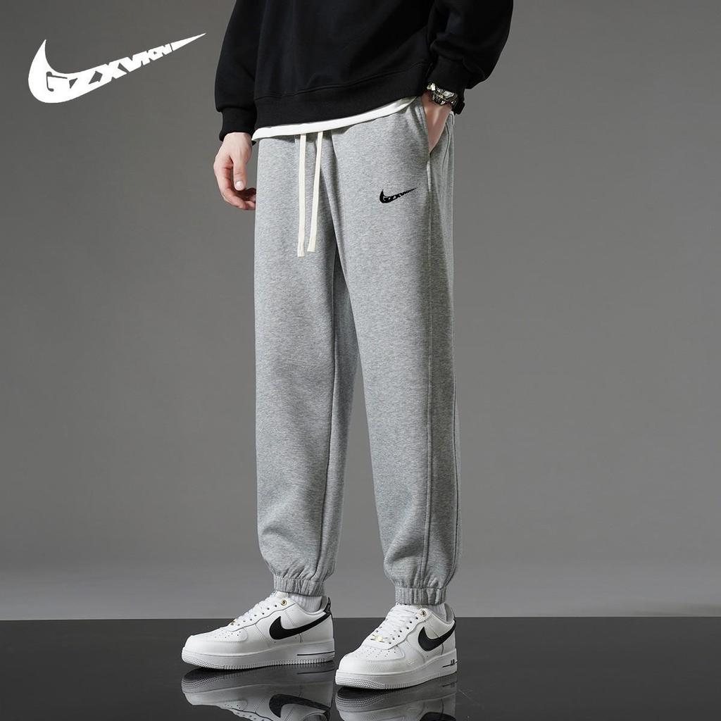 Pantaloni de trening la modă căptușiți cu fleece pentru bărbați și femei 2025: Pantaloni casual sport de exterior pentru toamnă/iarnă