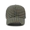 Männer Woolen Hut Frauen Frühling Herbst Plaid Kappe Weibliche Warme Baseball Kappe Sonnenschutz Hut