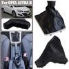 For Opel ASTRA H Gear Shift Knob Leather Gaiter Boot Cover Handbrake Case