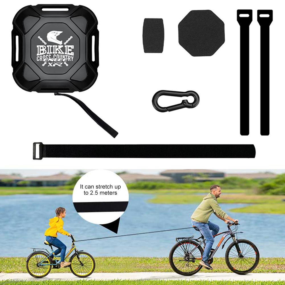 Retractable Bicycle Tow Rope Mountain Bike Parent-Child Pull Rope Bicycle Traction Rope Convenient Trailer Rope Bike Accessories China Mainland