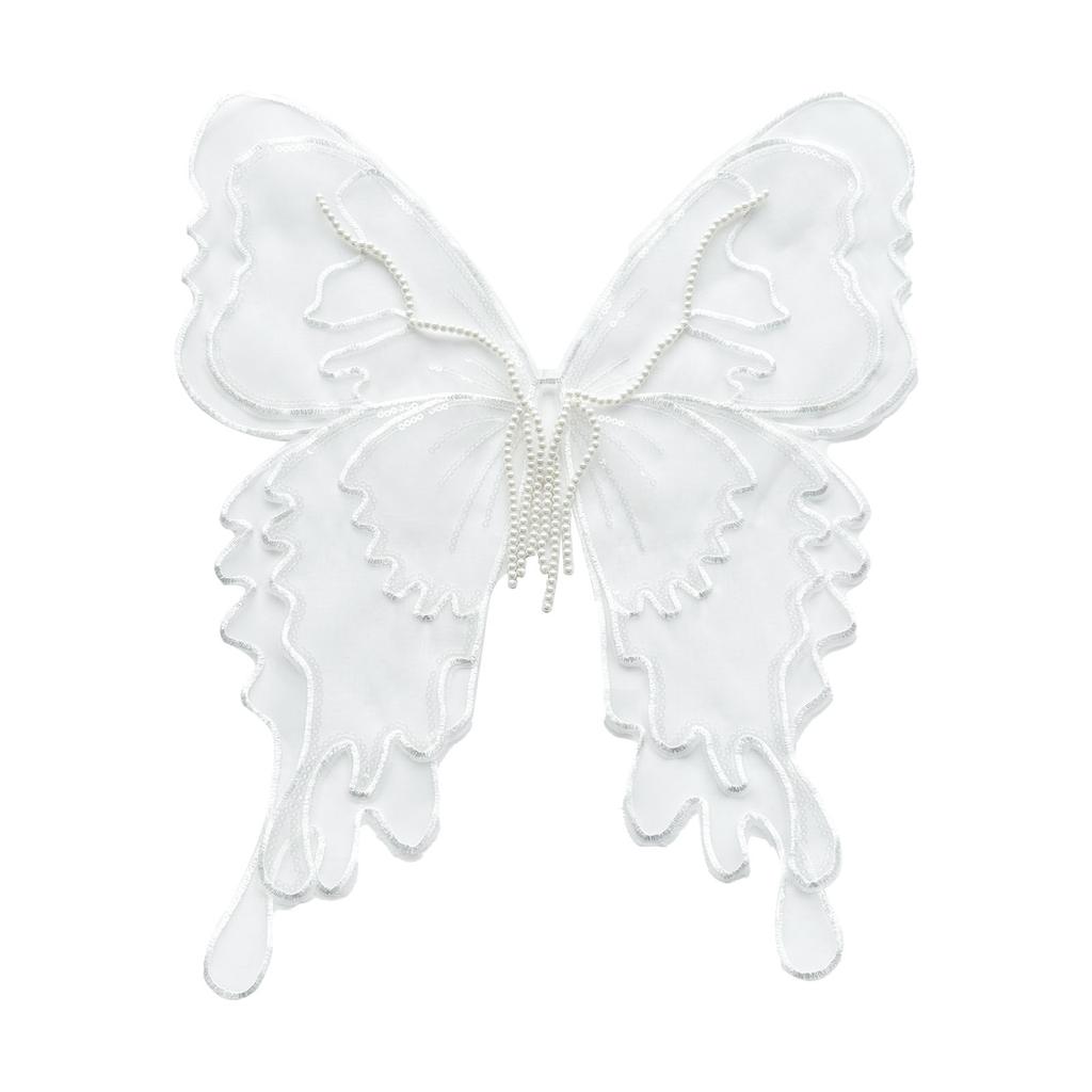 Organza Butterfly Applique Garment Decoration Sewing On Accessories for Stage Performers Gowns Bridal Wear And Costume
