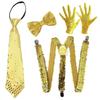 Show Dance Gloves Lightweight Comfortable Cosplay Accessories For Performances Disco Dance Practice Costume Outfits