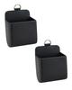 To All Gennie Car Accessories Storage, Car Trinket Organizer, PU Interior Storage Pocket, Small, Car Accessories, Set of 2, Black