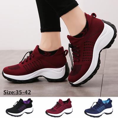 XLB Women's Shoes Outdoor Casual Fashion Shake Shoes Breathable Running Sneakers