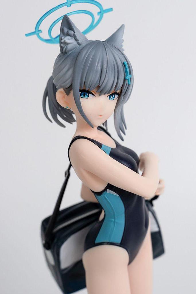 [USED] Blue Archive Swimsuit with Shoulder Bag, Sand Wolf Shiroko Figure, Height