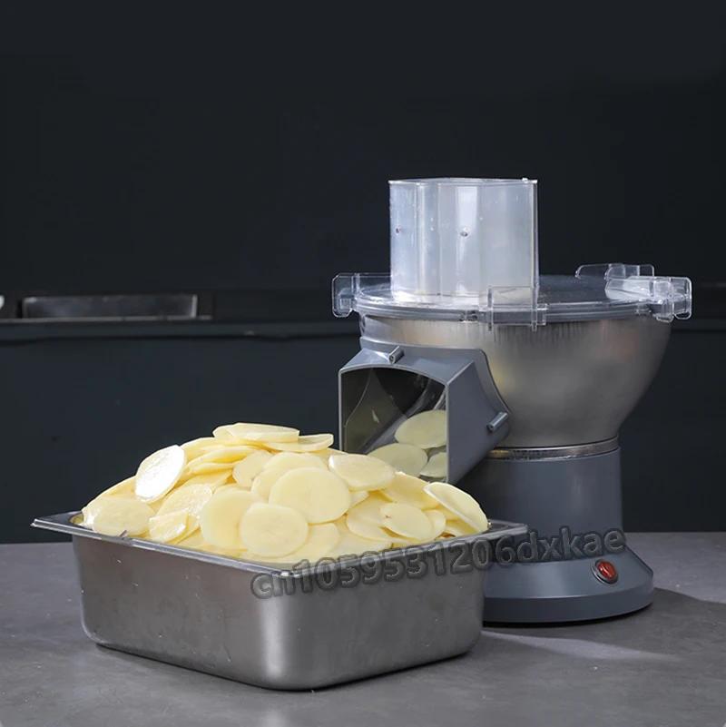 220V/110V Multifunctional Vegetable Carrot Potato Dicing Machine Cutter Slicer Commercial Dicing Machine Electric Slicer Shredde