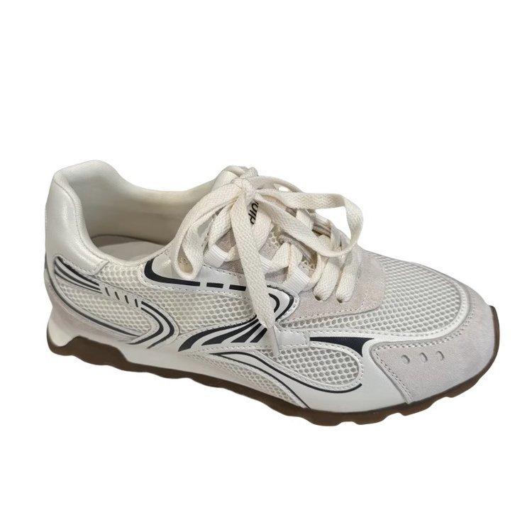 Shoes Women's 2025 New Summer Soft-soled Agande Training Shoes Mesh Breathable Thick-soled Sports Casual Dad Shoes