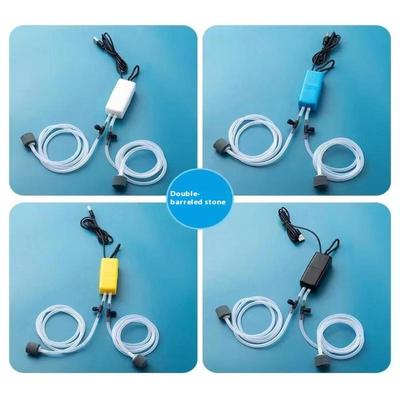 Mini Aquarium Air Pump Kit Oxygen Pump With Check Valve Air Stone Usb Aquarium Filter Fishing Tank Tube Aquatic Accessories