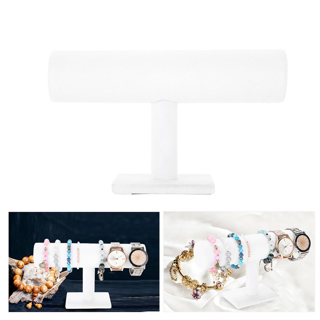 Jewelry T Bar Stand Showing Holder Watch Bracelet Display Organizer Rack Holder
