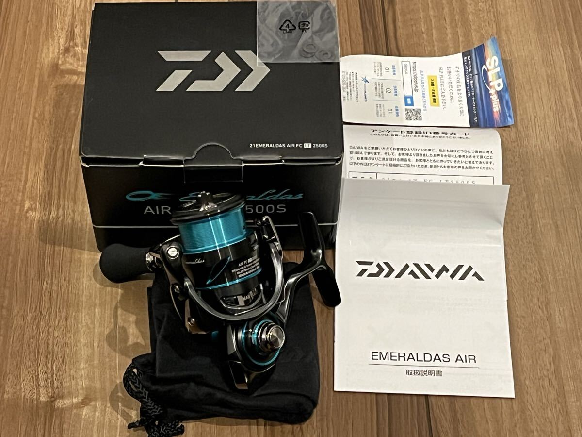 [USED]DAIWA 21 Emeraldas Air FC LT2500S Spinning Reel Excellent Condition
