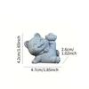 Cat Furniture Decorative Ornaments, Bonsai Rockery Desktop Office Gift Animal Creative Small Ornaments Decoration Miniatures