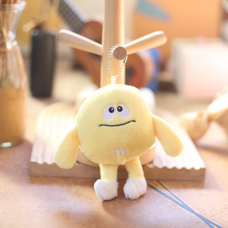 

Милая милая M Bean маленькая подвеска плюшевая игрушка кукла маленькая кукла-монстр школьный рюкзак сумка подвесное украшение брелок 14cm