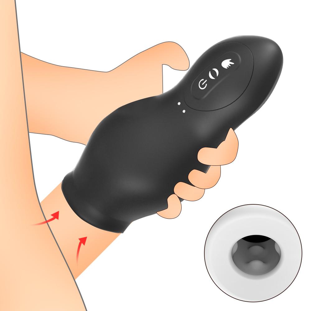 Male Automatic Sucking Masturbation Cup Vibrating Blowjob Realistic Vagina Masturbators Adult Sexy Toy for Men