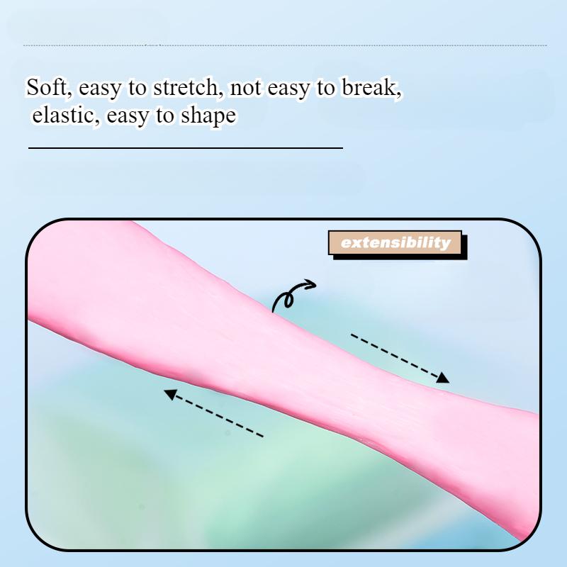 500g Crystal Resin Clay - No-Bake Soft Modeling Material for DIY Dolls, Succulent Art Craft Supplies