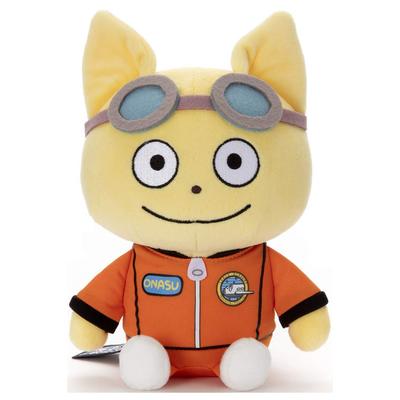 Space Something Kotetsu-kun Plush Toy S Kotetsu (Orange Suit) Height Approx. 20cm