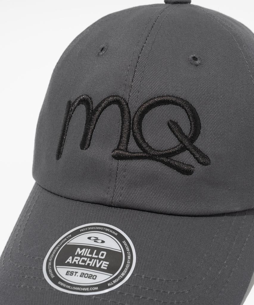 MILLO ARCHIVE Dim Embossed Ball Cap [Charcoal]