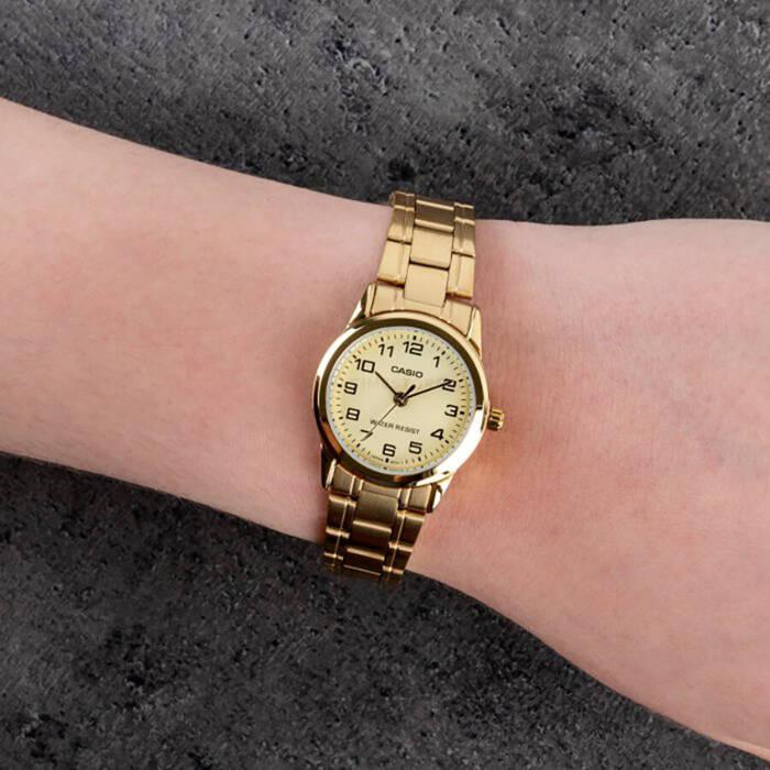 Zegarek Damski Casio Ltp-V001G-9B (Zd589C) + Box