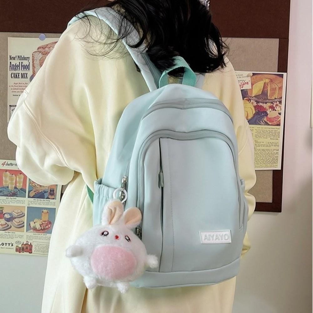 Multi Pockets Girls Backpacks Large Capacity Teenage Shoulder Bags Students School Bags  Student