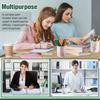 8pcs Transparent Plastic Pen Holders - Desk Organizers with Matte Finish, Lightweight & Portable Pen Pencil Markers Holders