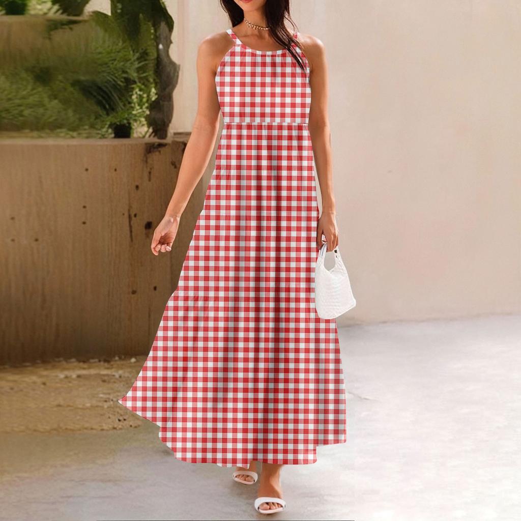 Women's Summer Casual Fashion Suspender Sleeveless Dress